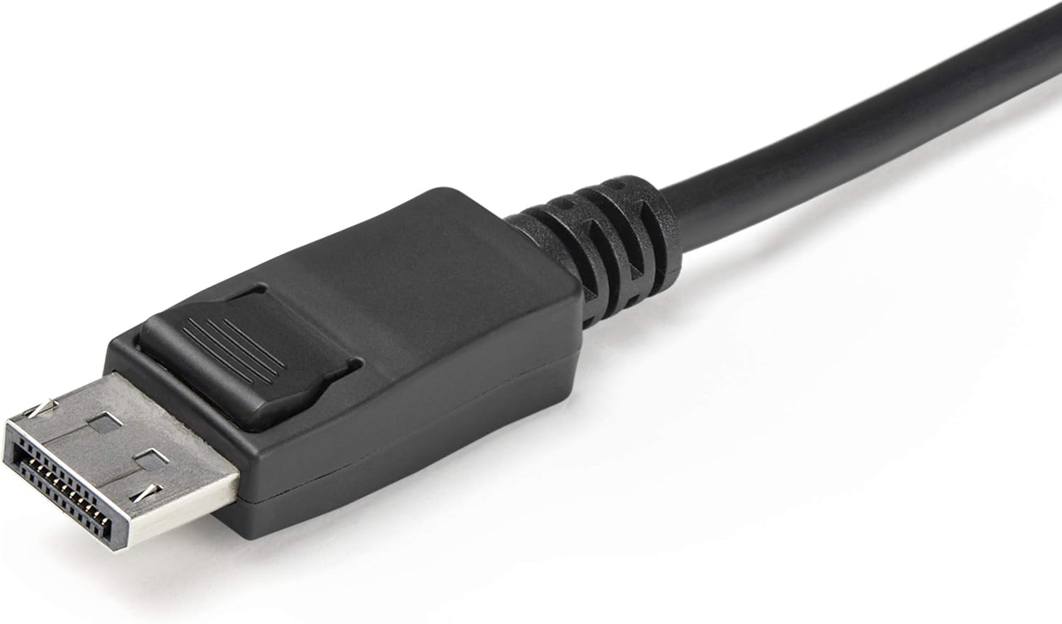 StarTech.com 2 Port DisplayPort KVM Switch - 4K 60Hz - Compact Dual Port UHD DP 1.2 USB Desktop KVM Switch with 4ft Cables & Audio - Bus Powered & Remote Switching - MacBook ThinkPad (SV211DPUA4K)