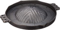 Ishigaki Yakiniku Genghis Khan Pot, Iron Casting, Approx. Width 13.4 x Depth 11.6 x Height 1.8 inches (34 x 29.5 x 4.5 cm), Professional Grade, Professional, Commercial Use, 6 Pieces