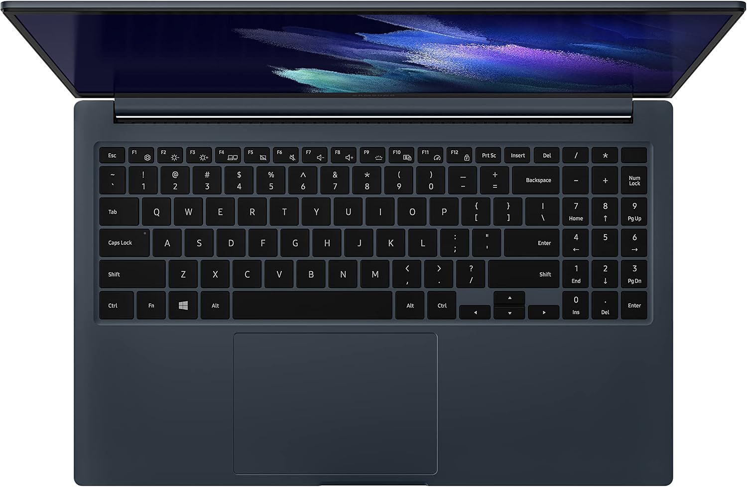Samsung Electronics Galaxy Book Odyssey Intel Laptop Computer 15.6' LED Screen Intel Core i7 Processor 8GB Memory 512GB SSD Long-Lasting Battery, Mystic Black
