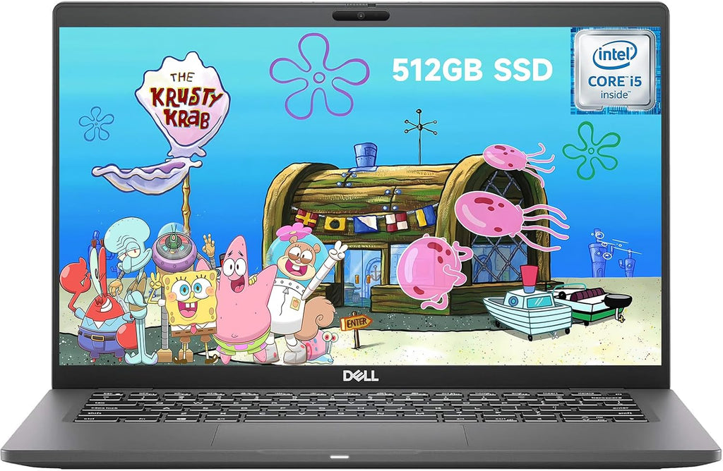 Dell Latitude 7410 Business Laptop, 14' FHD (1920x1080), Intel Core i5-10310U 1.7GHz Up to 4.4Ghz, 8GB RAM, 512GB SSD, CAM, Windows 11 Pro (Renewed)