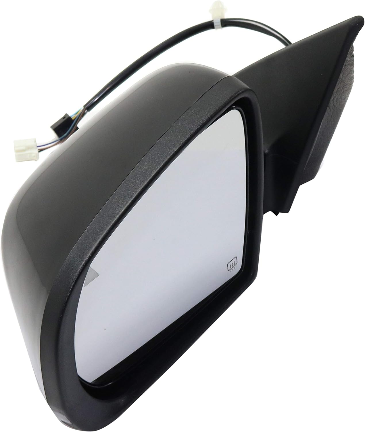 Garage-Pro Driver Side Power Heated Mirror for Jeep Cherokee 2014-2018 Power Fold With Signal Light, Blind Spot Monitor & Puddle Lamp; Without Memory & Auto-Dimming Paintable