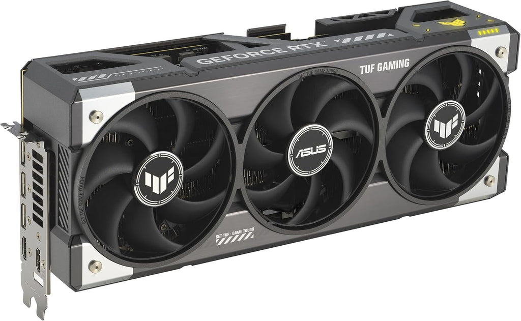 ASUS TUF GeForce RTX™ 5080 16GB GDDR7 OC Edition Graphics Card, NVIDIA, Desktop (PCIe® 5.0, HDMI®/DP 2.1, 3.6-Slot, Military-Grade Components, Protective PCB Coating, Axial-tech Fans, Vapor Chamber)