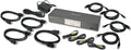 IOGEAR 4-Port DisplayPort KVMP Switch - 4K 30Hz - 2-Port USB 3.1 Hub Rate 5Gbps - Keyboard Mouse Input - 7.1 HD Audio - Front Panel Selector - TAA Compliant - Mac/Win - GCS1904 Black