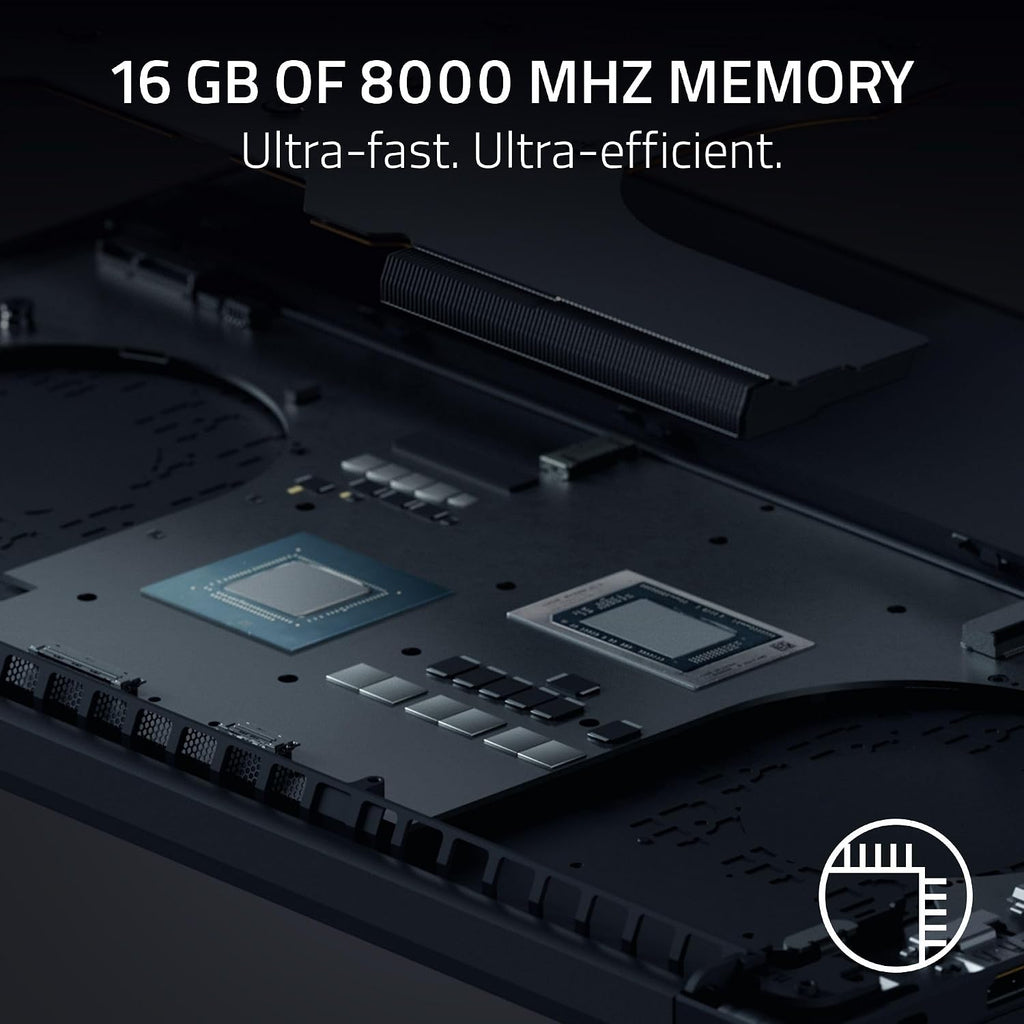 Razer Blade 14 (2025) Gaming Laptop: NVIDIA GeForce RTX 5060 - AMD Ryzen AI 9 365 CPU - 3K 120Hz OLED Display - 16GB LPDDR5X RAM - 1TB SSD - Thin & Lightweight - Chroma RGB - Windows - Black