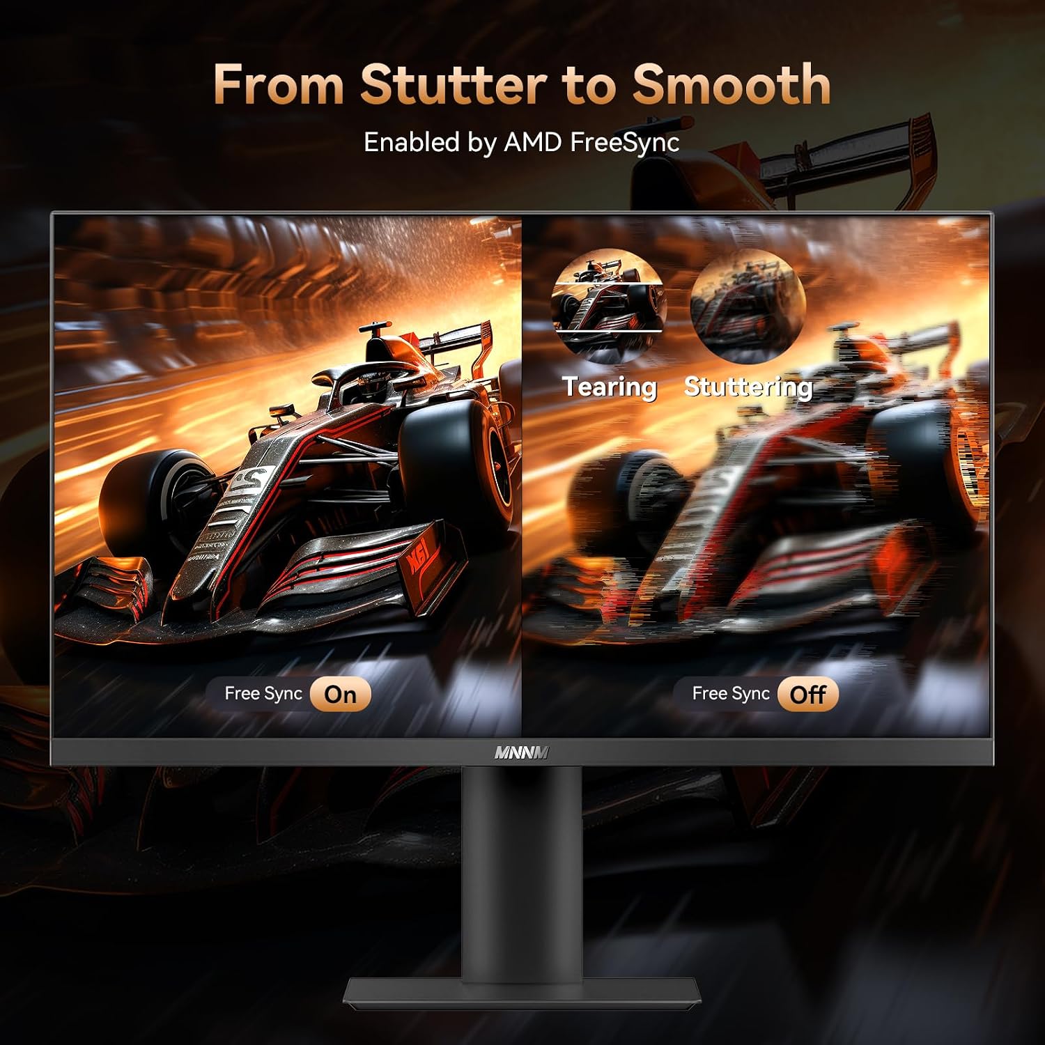 27 Inch Computer Monitor - Fast IPS 2K QHD 2560 x 1440p Desktop Monitor 100Hz 16:9 Display HDMI 2.0 & DP1.4 AMD FreeSync 100% sRGB TÜV Eye Care PC Gaming Screen Support Vesa Height/Tilt/Swivel/Pivot