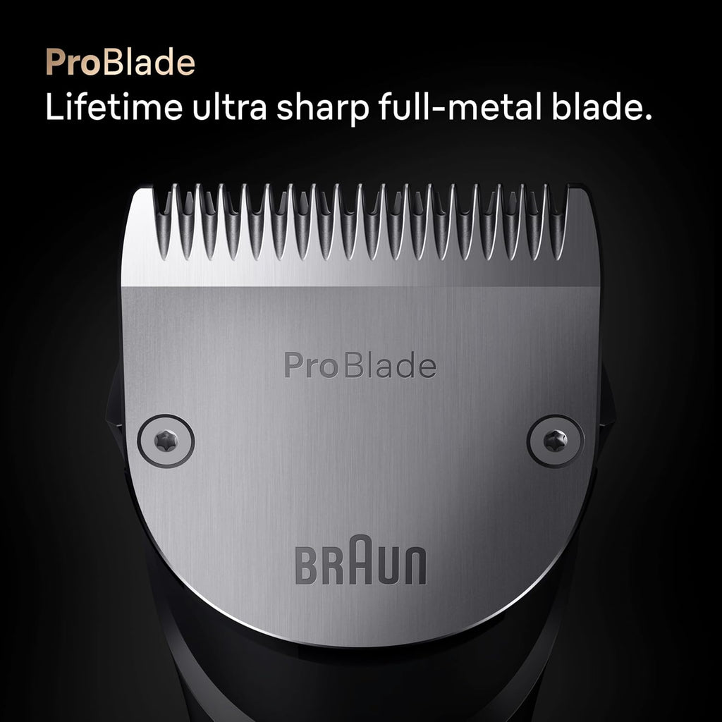 Braun Series 9 PRO All-in-One Beard & Body Grooming Kit for Men, Cordless Trimmer, Hair Clippers & Shaver for Face, Hair & Body with Gillette Labs Razor, AIO 9570