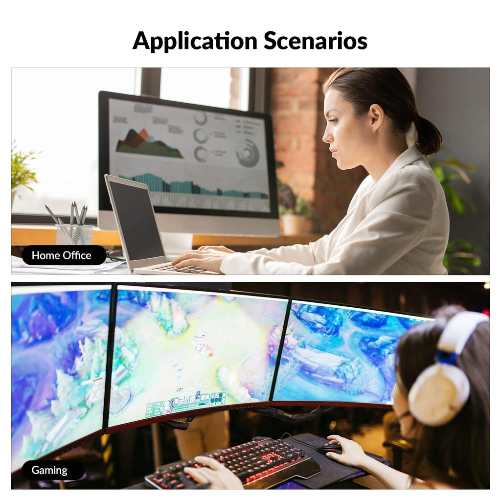 AV Access 8K KVM Switch 2 Computers 1 Monitor with HDMI 2.1, USB 3.0 & Hotkey Switching, Supports 10K@120Hz, 8K@120Hz, 1080P@240Hz & 2K@165Hz for All Operating Systems, Ideal for Gaming, Workstation