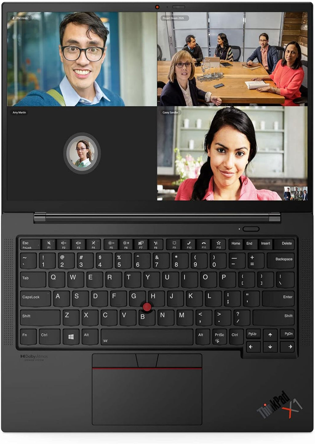Lenovo Gen 9 ThinkPad X1 Carbon Laptop with Intel i7-1165G7 Processor, 14' WUXGA 100% sRGB Touchscreen, 16GB 6400MHz RAM, 512GB Gen4 Performance SSD, Windows 10 Pro