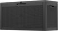 NUNU LAB Outdoor Storage Box 60 Gallon,Package Delivery Box for Outside, Parcel Drop deck boxes waterproof, Lockable Lid Porch Storage Bin For Package Delivery,Patio,House, Curbside