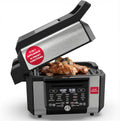 Foodgenie Gourmax Pro One Cooking Device - All-in-One Oven, Smokeless Grill, Air Fryer, Griddle, Cooker & More – 16 Preset Functions, Smart Temperature Control, Dual Surface, Dishwasher Safe, 1500W