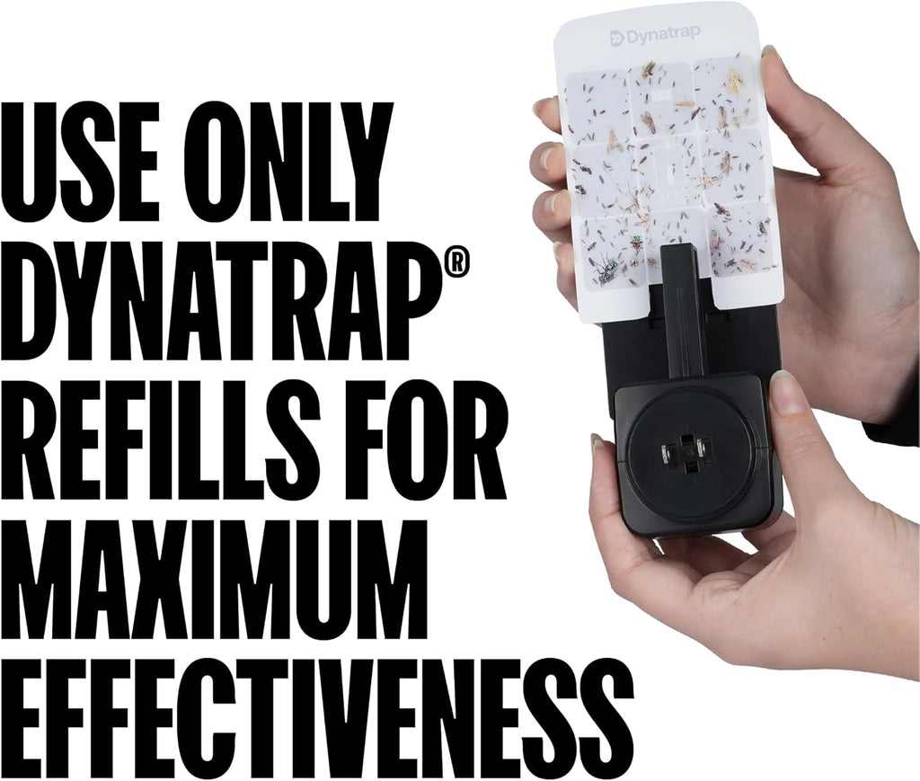 Dynatrap 23007 Glue Card Refills for Indoor Dynatrap Fly Trap Models DT3007 and DT3007W - 6 Glue Card Refills (Pack of 12)