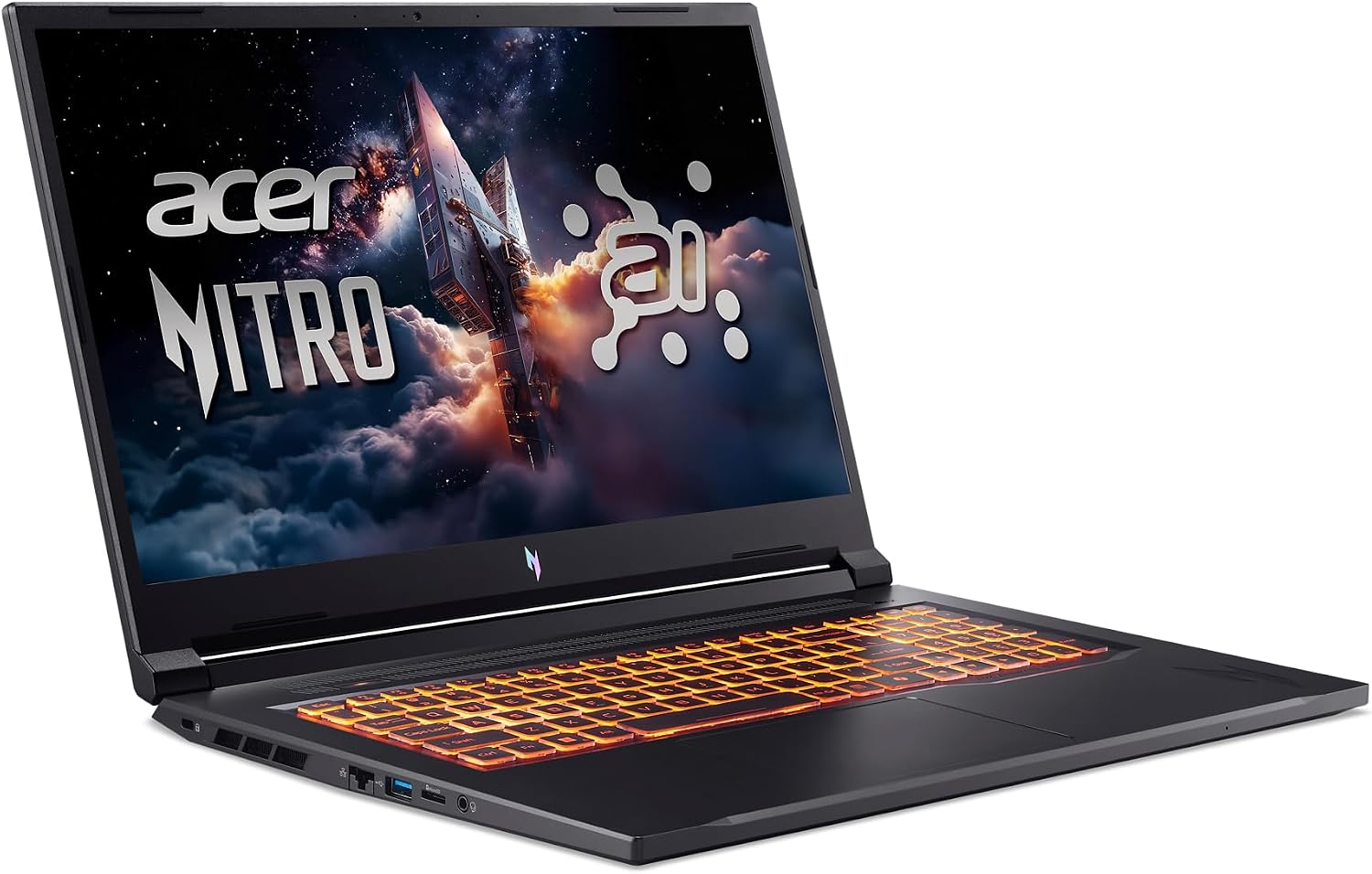 Acer Nitro V 17 AI Gaming Laptop | AMD Ryzen 7 260 Processor | NVIDIA GeForce RTX 5070 Laptop GPU (798 AI Tops) | 17.3' FHD IPS 144Hz Display | 32GB DDR5 | 1TB Gen 4 SSD | Wi-Fi 6E | ANV17-41-R75F