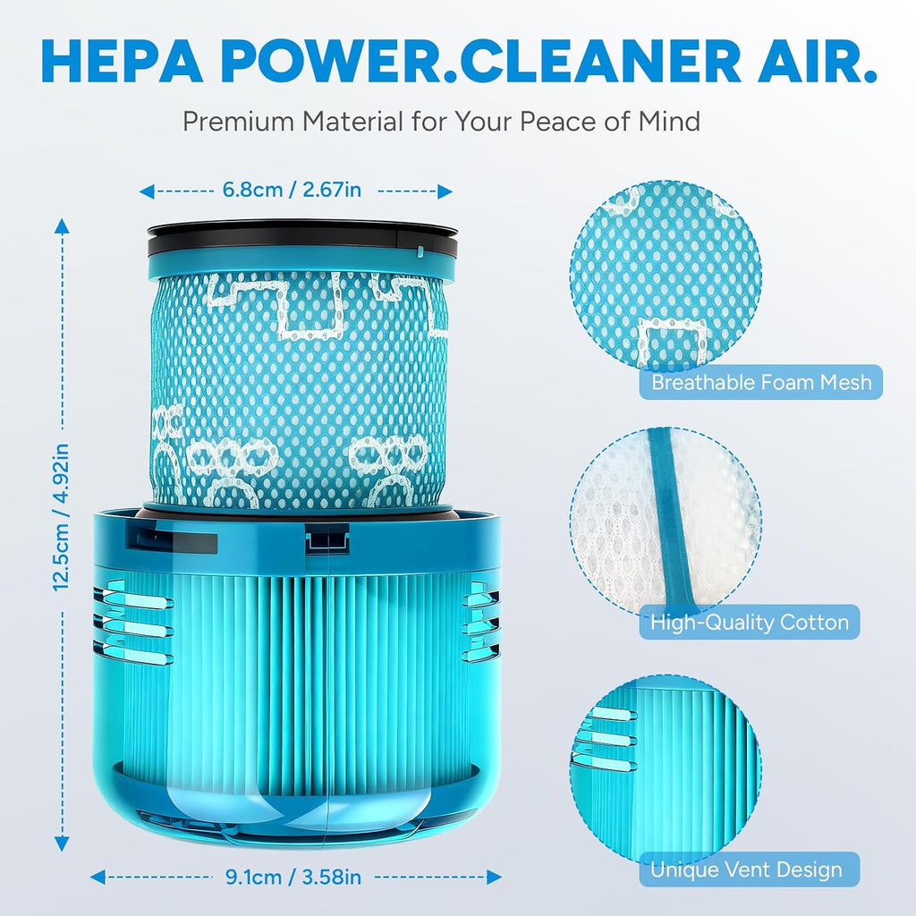 Upgraded 9000mAh V-11 V-15 Click in Battery Compatible with Dyson 25.2V, Compatible for Click-in Installation for Extra/Absolute/Animal/Torque/Drive/Outsize V-11 V-15 SV-15 SV-22 970425-01
