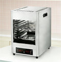 1700W Electric Steak Grill, Indoor Steak Oven, Automatic Steak Smoking Oven, with 8 Adjustable Racks, for Beef, Chicken, and Vegetables Metallic