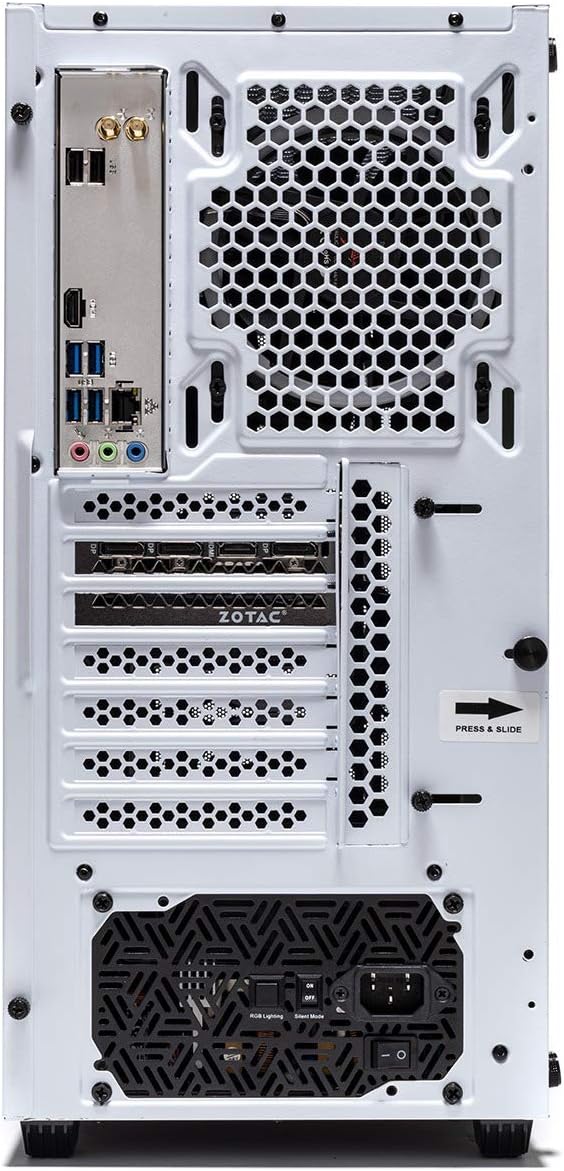 Skytech Chronos Gaming PC Desktop - AMD Ryzen 7 2700X, NVIDIA RTX 2070 Super 8GB, 16GB DDR4 (2X 8GB), 1TB SSD, 650 Watt Gold