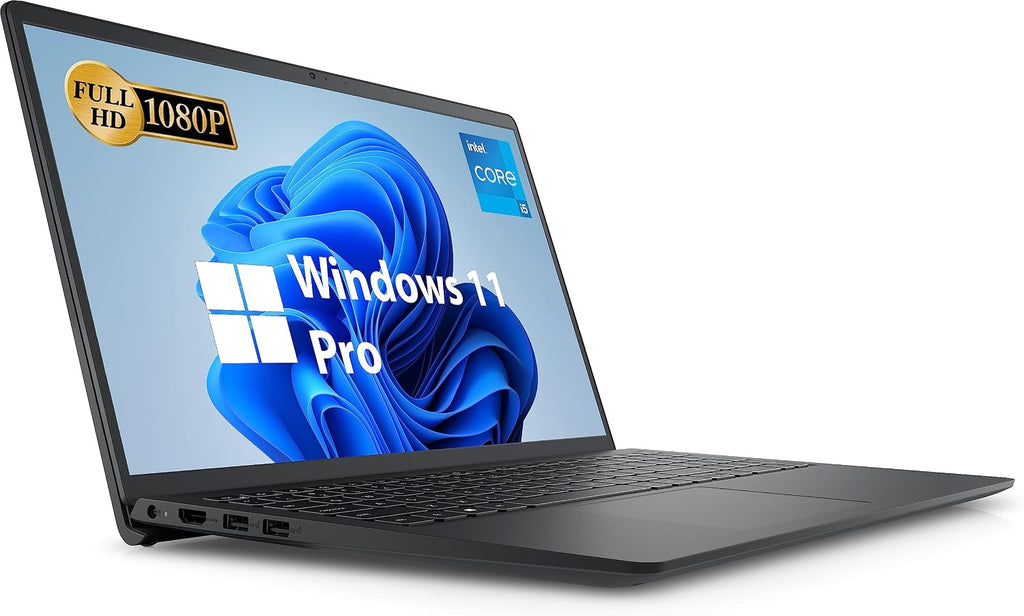 Dell 2024 Inspiron 15 Business Laptop, Free Microsoft Office 2021 with Lifetime License, 15.6' FHD 1920 x 1080, Intel Quad-Core i5-1135G7 2.4 GHz, 32GB DDR4 RAM, 1TB PCIe SSD, Windows 11 Pro, Black