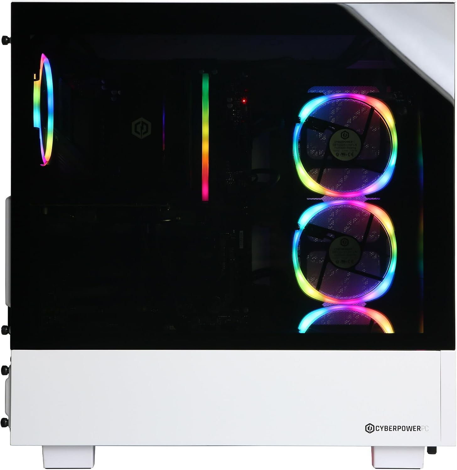 CyberPowerPC Gamer Master Gaming PC AMD Ryzen 5 8400F 4.2GHz, GeForce RTX 5060 8GB, 16GB DDR5, 2TB PCIe 4.0 SSD, WiFi Ready & Windows 11 Home (GMAI6200A2)