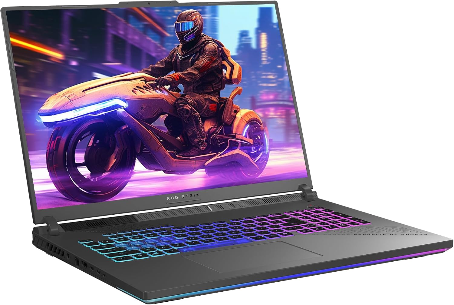 ASUS ROG Strix G18 Gaming Laptop, AMD Ryzen 9-9955HX, 64 GB DDR5 RAM, 2 TB PCIe SSD, 18' 2.5K (2560x1600) 240Hz Display, Nvidia G-Force RTX 5070, 4-Zone RGB Keyboard, W11 Home, Eclipse Gray