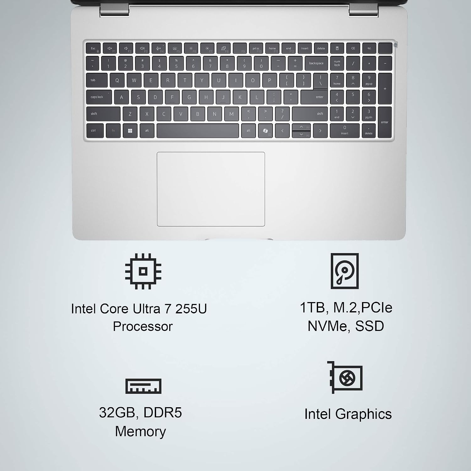 Dell Pro 16 (Next Gen Latitude 3550) Business AI PC Laptop (16' FHD+ Anti-Glare, Intel 12-Core Ultra 7 255U, 32GB DDR5, 1TB SSD) 1080p IR Webcam, Backlit, Thunderbolt 4, Wi-Fi 6E, Win 11 Pro, Sliver