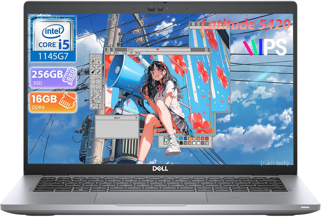 Dell Latitude 5420 14' 16GB 256GB SSD Core™ i5-1145G7 2.6GHz WIN11P, Silver (Renewed)