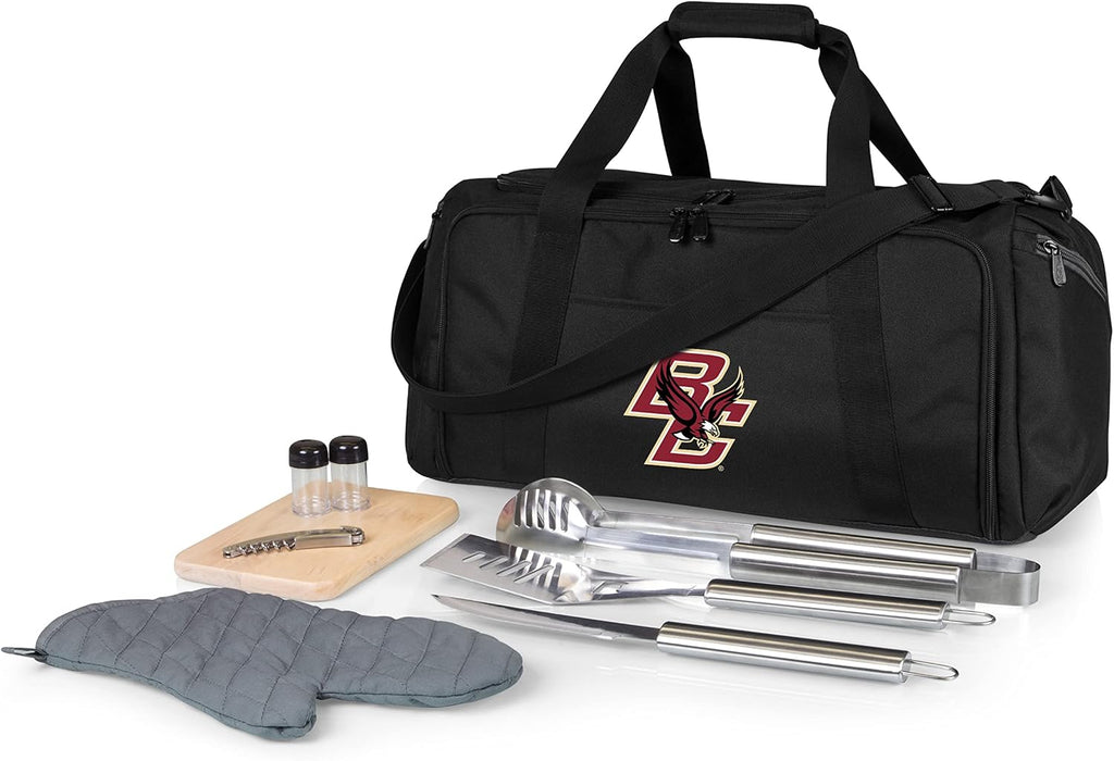 PICNIC TIME NCAA BBQ Kit Cooler Tote with Barbecue & Accessories