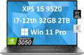 Dell XPS 15 9520 15.6' FHD+ (Intel 12th Gen 14-Core i7-12700H (Beat i9-11980HK), 32GB DDR5 RAM, 2TB PCIe SSD, RTX 3050) Business Laptop, Backlit, Fingerprint, Thunderbolt 4, Webcam, Win 11 Pro