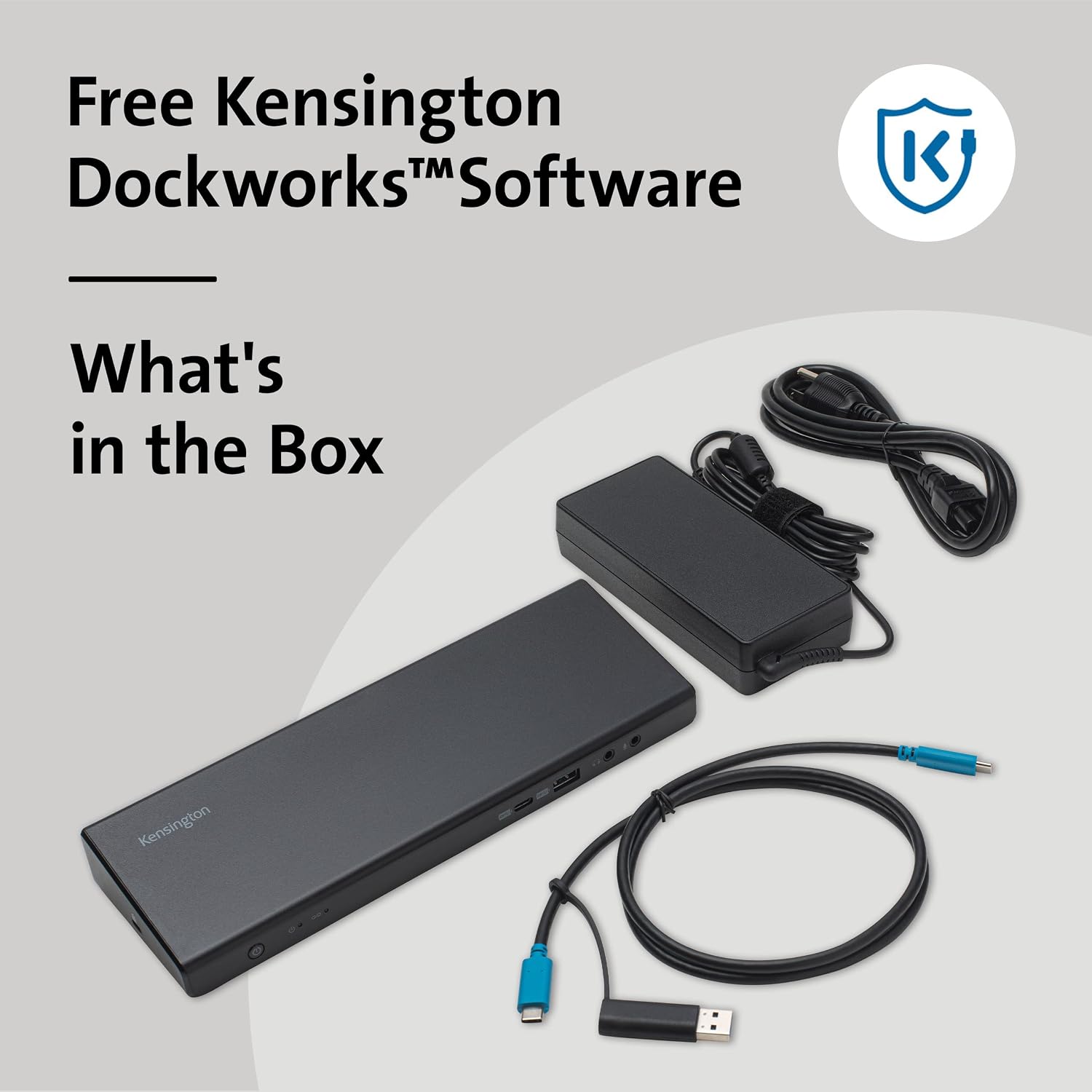 Kensington SD4750P USB-C Displaylink Docking Station for Windows, MacBook, Surface and Chromebooks – Dual 4K Video, 85W PD (K39105NA)