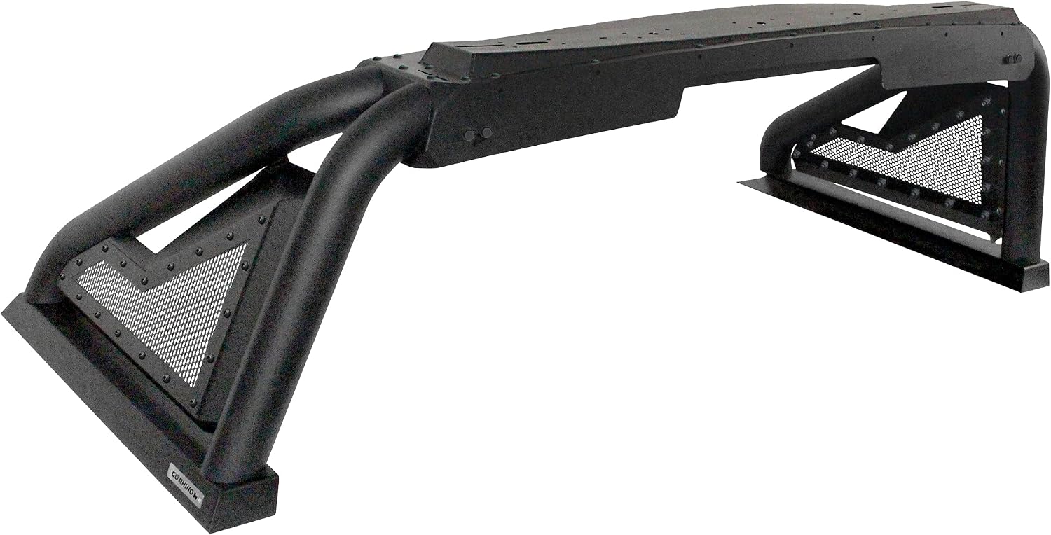 Go Rhino Sport Bar 2.0 w/Mounting for up to 6' Individual Lights & LED Light Bars up to 40' | 918000T | Fits 2020-2024 Ram 1500, Silverado & Sierra 2500, 3500 (See Description)