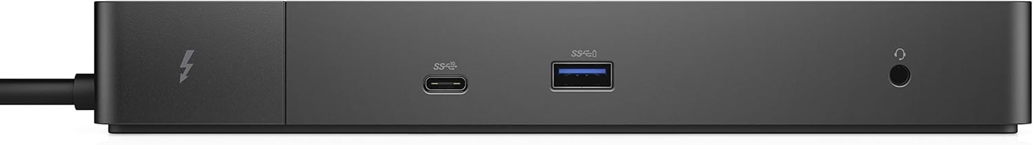 Dell WD19TB Thunderbolt Docking Station with 180W AC Power Adapter (130W Power Delivery), Black