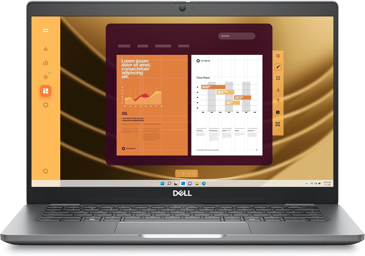 Dell Latitude 5350 5000 2-in-1 Business AI PC Laptop (13.3' FHD Touchscreen, Intel 12-Core Ultra 7 165U vPro, 16GB DDR5, 512GB SSD), 1080p Webcam w/Shutter, 2x Thunderbolt 4, HDMI, IST HUB, Win 11 Pro