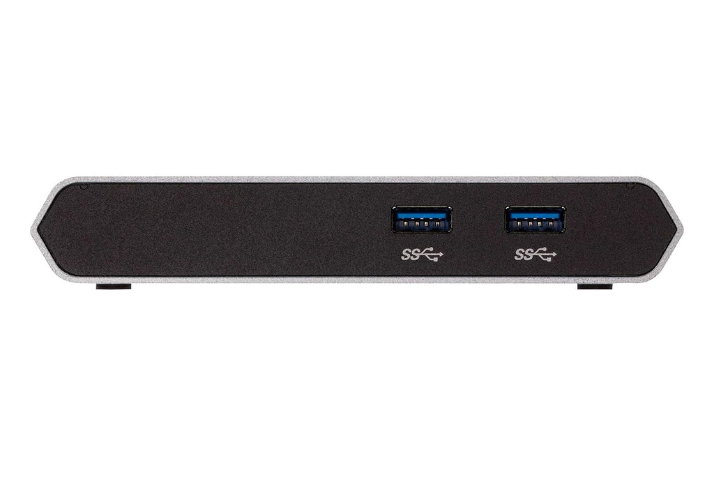 ATEN US3310 2-Port 4K HDMI USB-C Gen 1 KVM Dock Switch with Power Pass-Through 85W PD 3.0 with Compatible with Apple M1 M2 chip macOS for Notebook Smartphone for Windows Mac