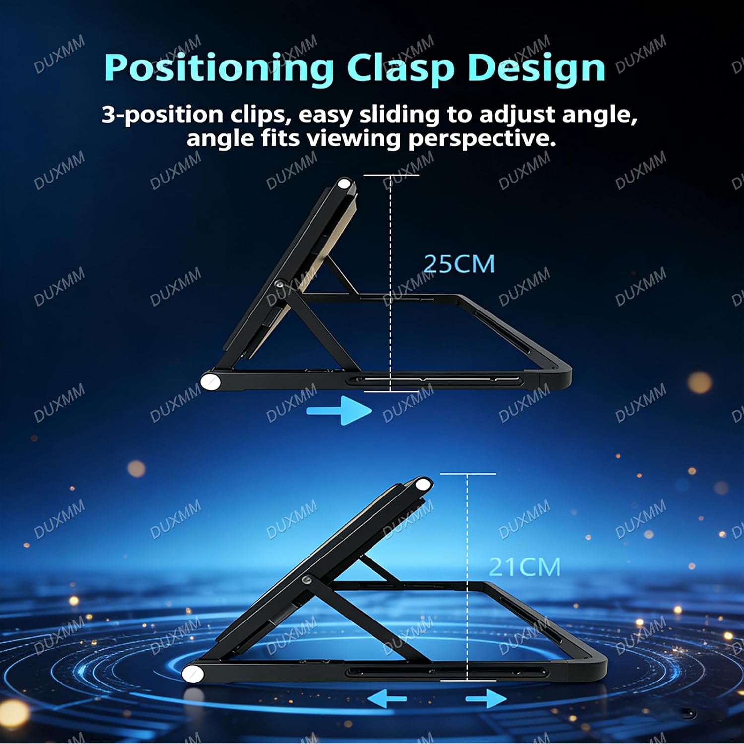 15.6'Laptop Tri-Fold Monitor,1080P FHD IPS Triple Monitor,Type-C/HDMI/USB-C Plug-Play Extended Screen with 360° Rotation Acjustable Viewing Angles, Compatible with Windows and Macos