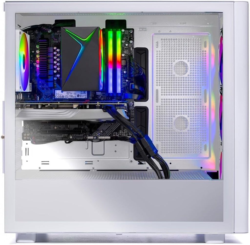 Skytech Gaming Chronos 3 Gaming PC, AMD Ryzen 7 7700 3.8GHz, AMD RX 9070XT 16GB, 2TB Gen4 NVMe SSD, 32GB DDR5 RAM 6000, 850W Gold ATX 3 PSU, Wi-Fi, Win 11, Desktop