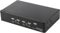 StarTech.com 4 Port DisplayPort KVM Switch - 4K 60Hz - Single Display - Dual Port UHD DP 1.2 USB KVM Switch with Integrated USB 2.0 Hub & Audio - Dell, HP, Apple, Lenovo - TAA Compliant (SV431DPUA2)