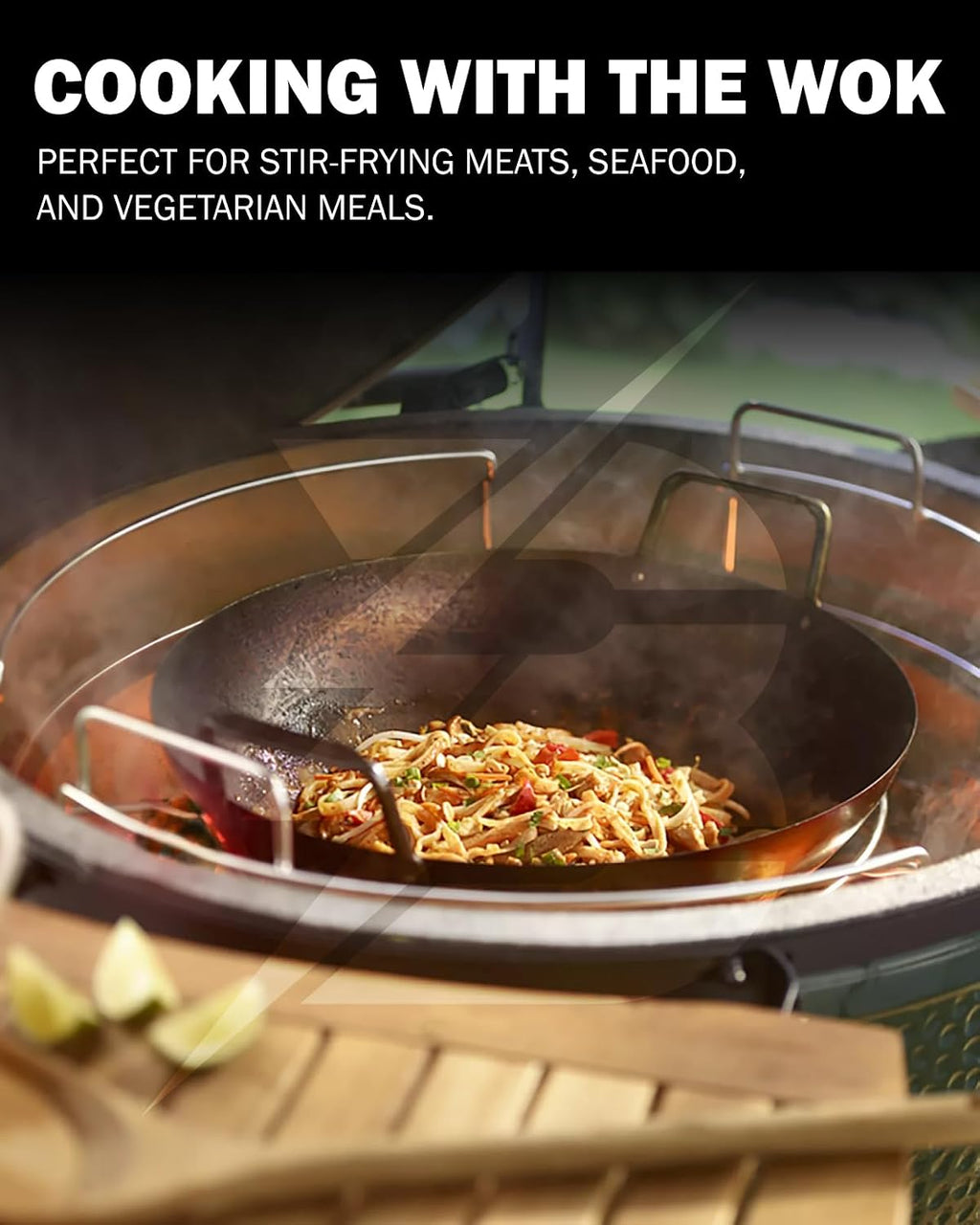 Replacement 1-Piece XL ConvEGGtorBasket Rack for Big Green Egg X-Large, BGE EGGpsnder Accessories - Easy Placement or Removal of Grill Heat Deflector or Cast Iron Plate Setter, Stainless Steel Rack