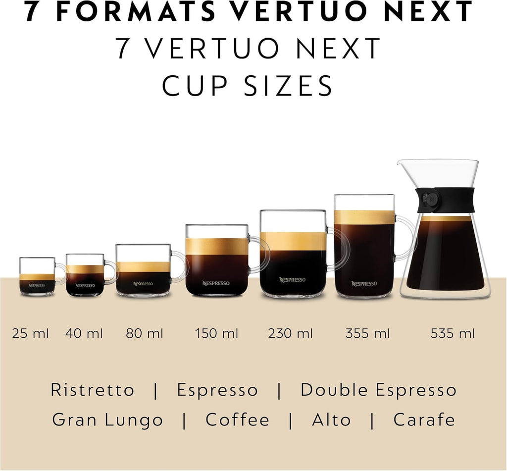 Nespresso Vertuo Next by Breville, Black