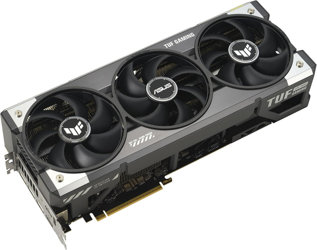 ASUS TUF GeForce RTX™ 5080 16GB GDDR7 OC Edition Graphics Card, NVIDIA, Desktop (PCIe® 5.0, HDMI®/DP 2.1, 3.6-Slot, Military-Grade Components, Protective PCB Coating, Axial-tech Fans, Vapor Chamber)