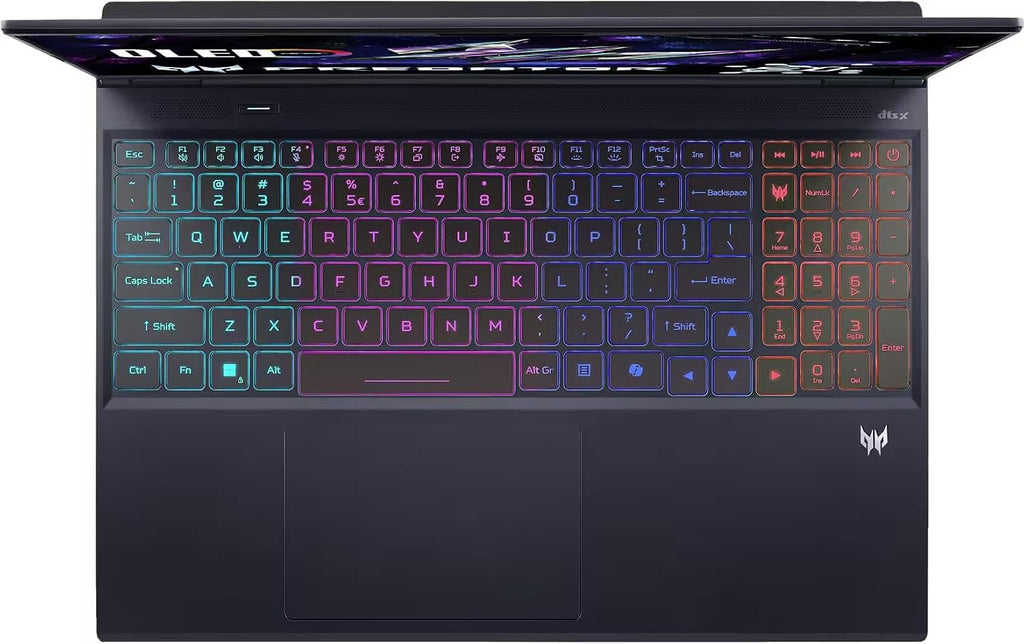 acer Predator Helios Neo 16S AI Gaming Laptop - Intel Core Ultra 9 275HX, NVIDIA RTX 5070Ti, 16' OLED WQXGA, 240Hz 1ms, RGB Backlit KB, Air Cooling, Copilot Ai, Windows 11 Pro, 64GB DDR5, 4TB SSD