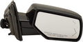 Kool Vue Right Power Heated Mirror for Chevrolet Tahoe Suburban 2015-2020 Power Fold With Signal Light, Blind Spot Monitor, Memory & Puddle Lamp; Without Auto-Dimming with 2 Caps With Object Sensor