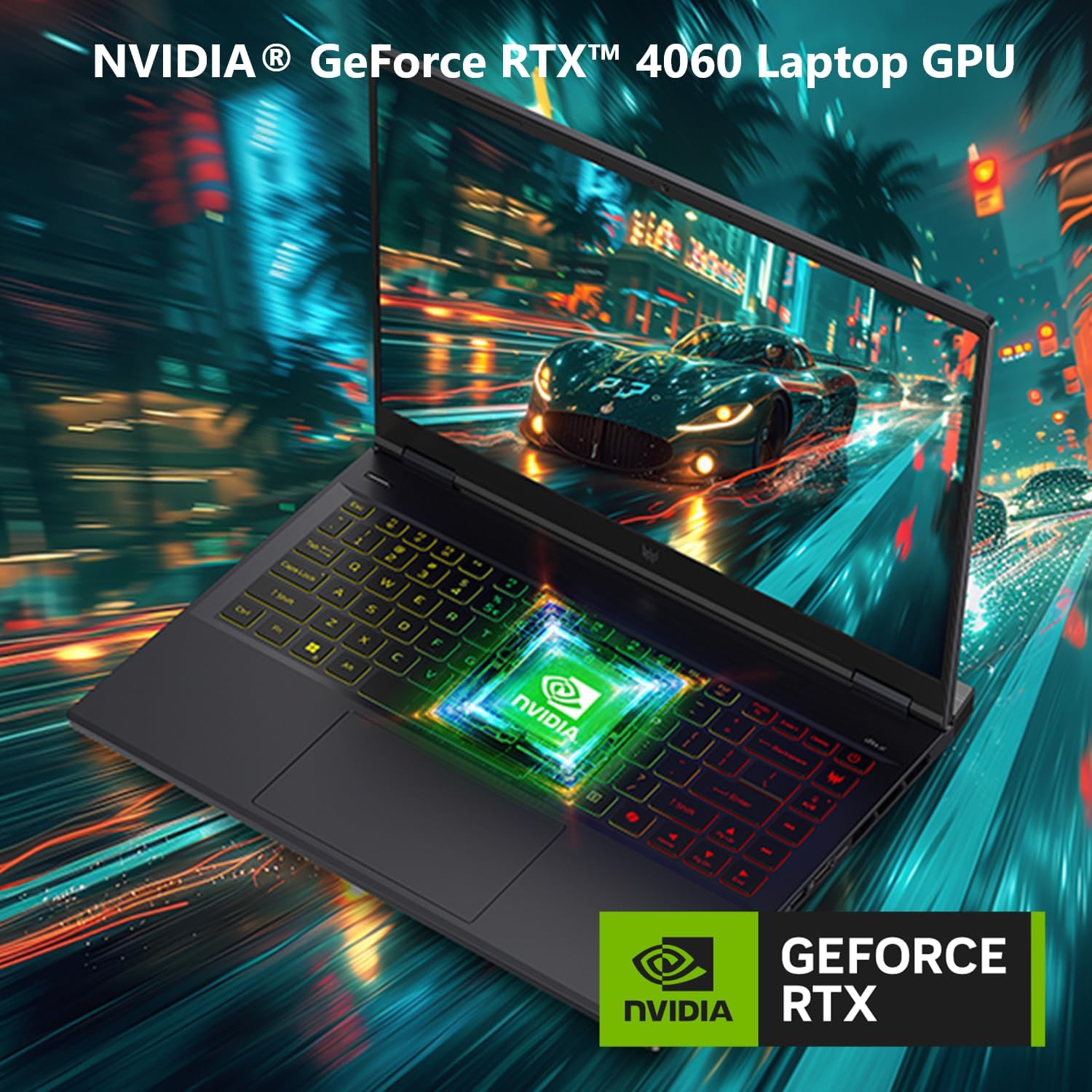 acer Predator Helios Neo 14 Gaming Laptop | 14.5' WQXGA IPS 120Hz Display | AI-Powered | Intel Core Ultra 7 Processor 155H | NVIDIA GeForce RTX 4060 | 16GB LPDDR5X | 1TB Gen 4 SSD | PHN14-51-797W