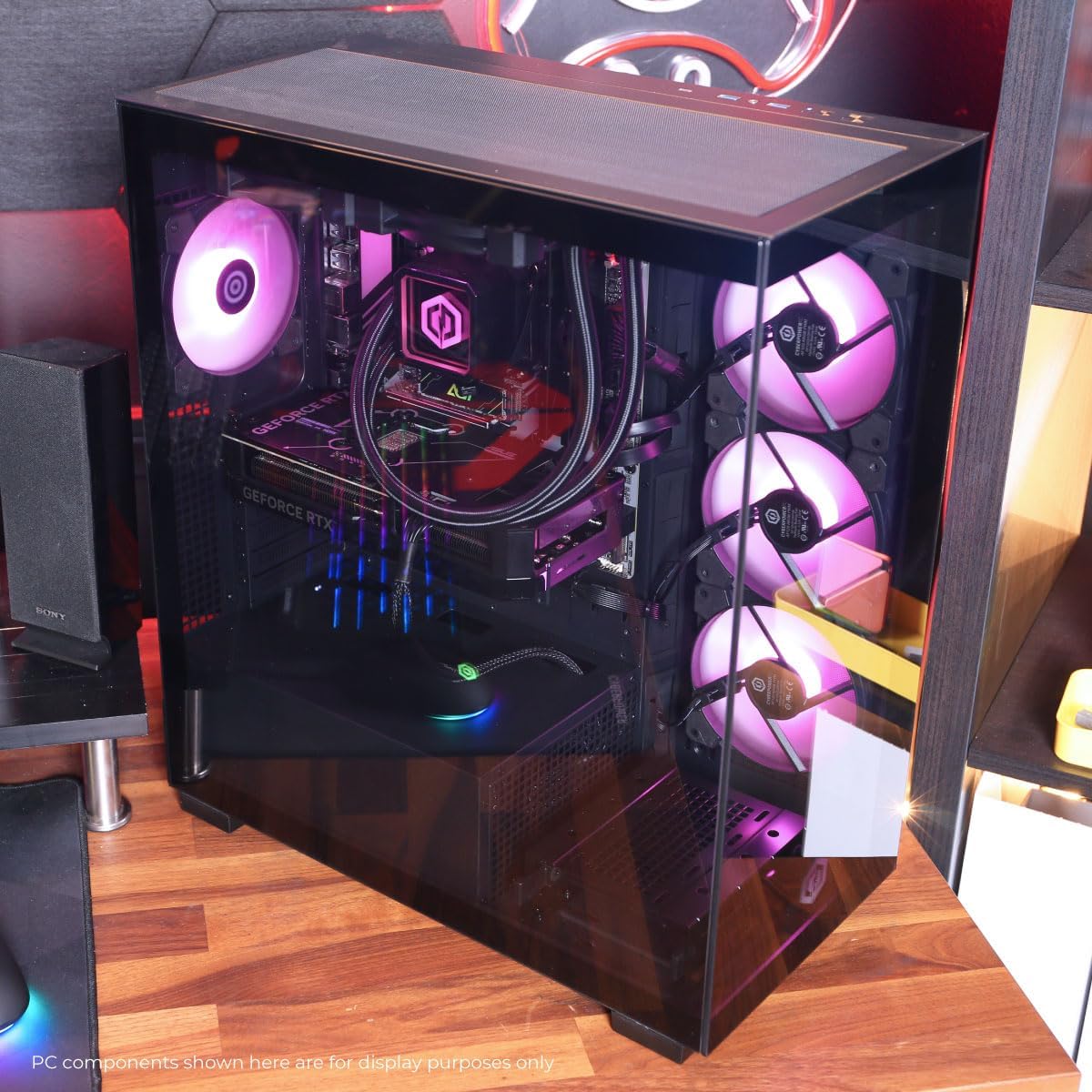 CyberPowerPC Gamer Xtreme Gaming PC, AMD Ryzen 9 9900X 4.4GHz, GeForce RTX 5070 12GB, 32GB DDR5, 1TB PCIe 4.0 SSD, WiFi Ready & Windows 11 Home (GXiVR8080A41)