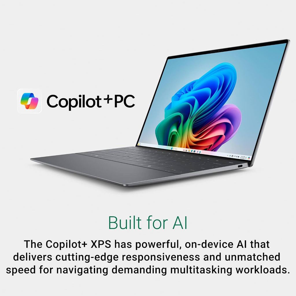 Dell XPS 13 9345 Laptop, Copilot+ AI PC (13.4' FHD+ 120Hz, Qualcomm Snapdragon X Elite, 16GB DDR5, 1TB SSD, 12-Core (> Intel i7-1355U)), Thin & Light, IR Webcam, 27-Hour Battery, Wi-Fi 7, Win 11 Pro