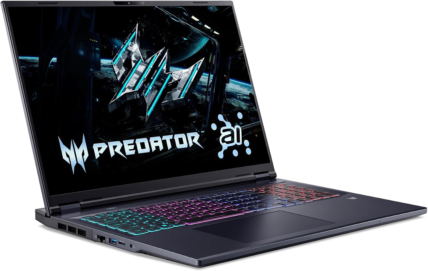 acer Predator Helios Neo 18 AI Gaming Laptop | Intel Core Ultra 9 Processor 275HX | NVIDIA GeForce RTX 5070 Ti | 18' WQXGA 240Hz G-SYNC | 16GB DDR5 | 1TB Gen 4 SSD | Killer Wi-Fi 6E | PHN18-72-92Y3