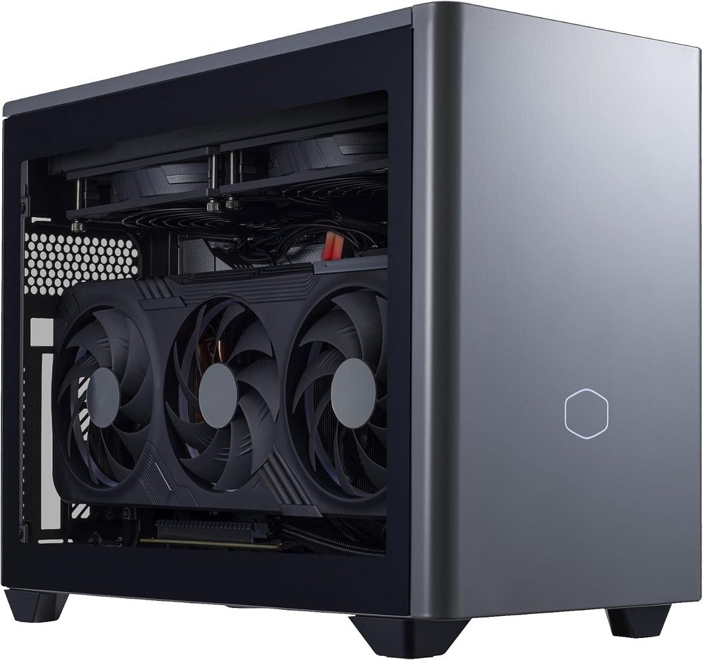 Cooler Master NR2 Pro Gaming PC – AMD RYZEN 7 9800X3D, NVIDIA GeForce RTX 5070 Ti 16GB, 32GB DDR5 6000MHz, 2TB Gen4 M.2, Windows 11, V850 SFX Gold PSU, Compact Mini ITX Desktop PC