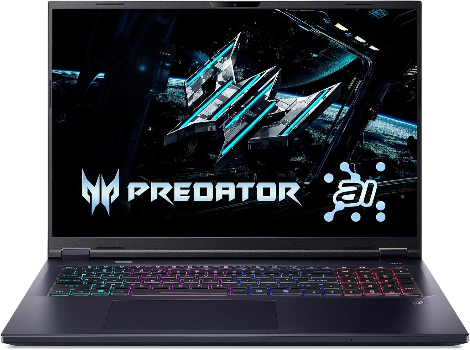 acer Predator Helios Neo 18 AI Gaming Laptop | Intel Core Ultra 9 Processor 275HX | NVIDIA GeForce RTX 5070 Ti | 18' WQXGA 240Hz G-SYNC | 16GB DDR5 | 1TB Gen 4 SSD | Killer Wi-Fi 6E | PHN18-72-92Y3