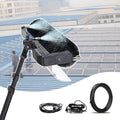 Electric Solar Panel Cleaning Tools, 60cm Roller Brush Head, Solar Photovoltaic Panel Cleaning Machine, Water Fed Pole Cleaning Kit,5.5M
