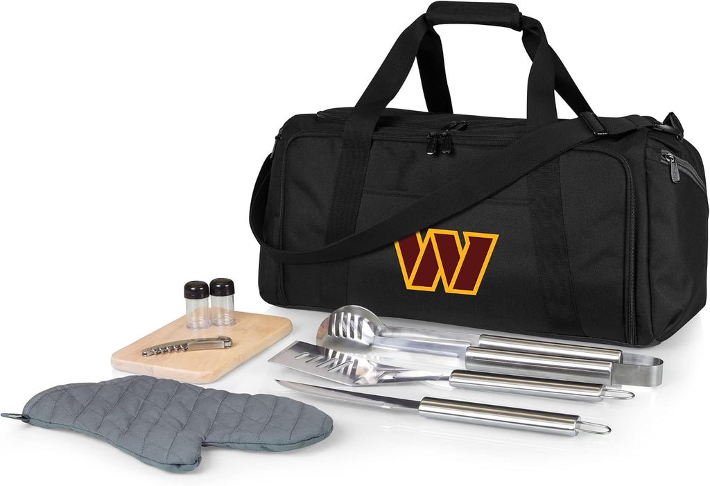 NFL BBQ Kit/Cooler Tote with Barbecue and Picnic Accessories