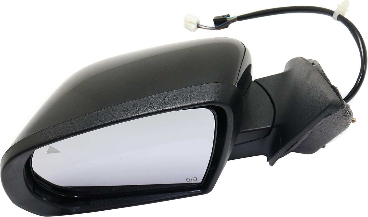 Garage-Pro Driver Side Power Heated Mirror for Jeep Cherokee 2014-2018 Power Fold With Signal Light, Blind Spot Monitor & Puddle Lamp; Without Memory & Auto-Dimming Paintable