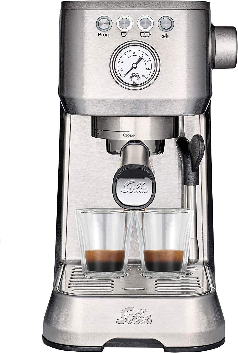 SOLIS Barista Perfetta Espresso Machine, Stainless Steel