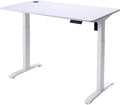 UNICOO Electric Height Adjustable Standing Table, Sit Stand Workstation, Gaming Desk, Motorized Whole-Piece Desk Board 48 * 24 in (KT1001-WW)